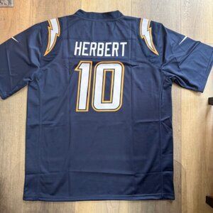 NEW NFL Los Angeles Chargers "Herbert" #10 Jersey Men Large